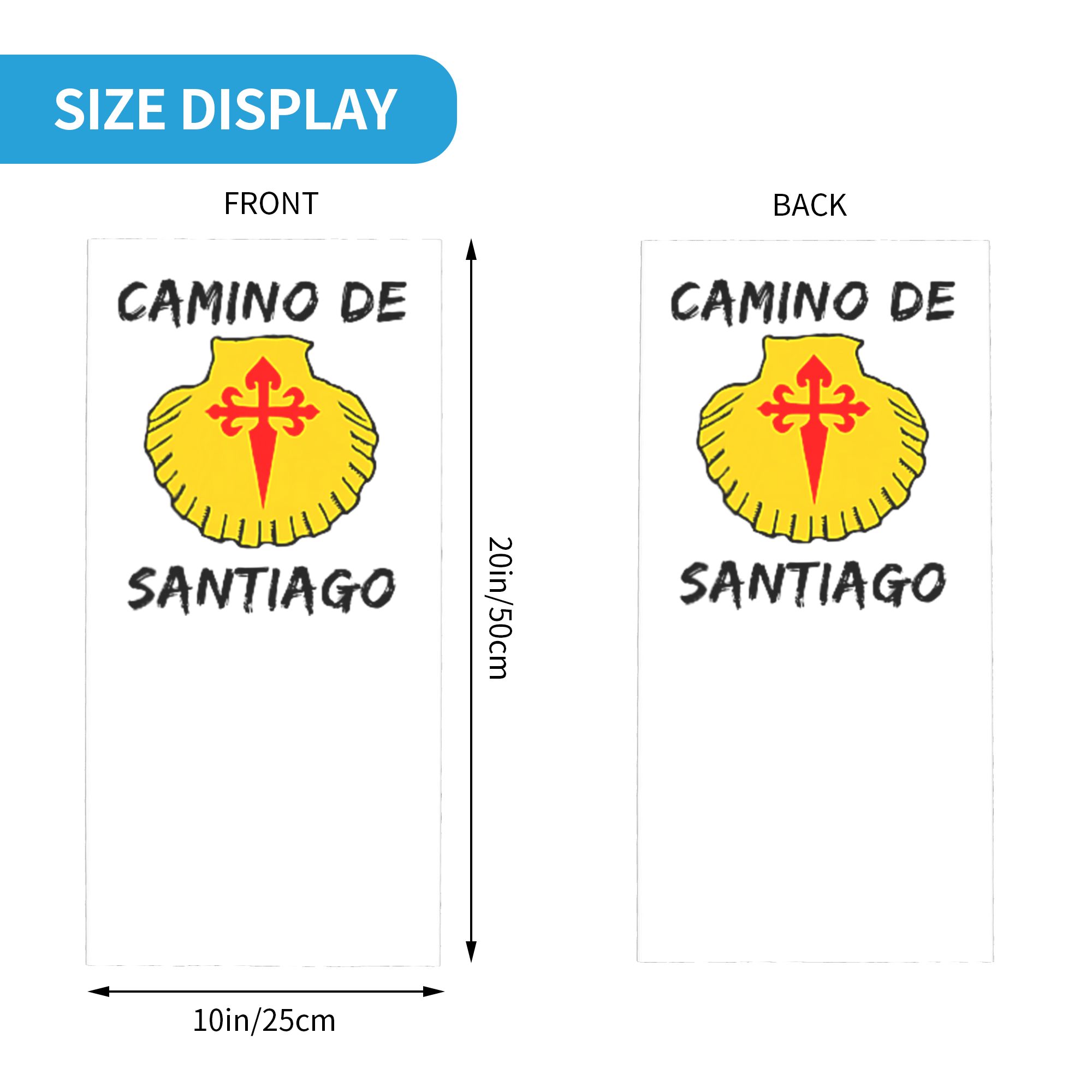 Buen Camino de Santiago Hiking - Bandana Multi Way ulasan dan harga
