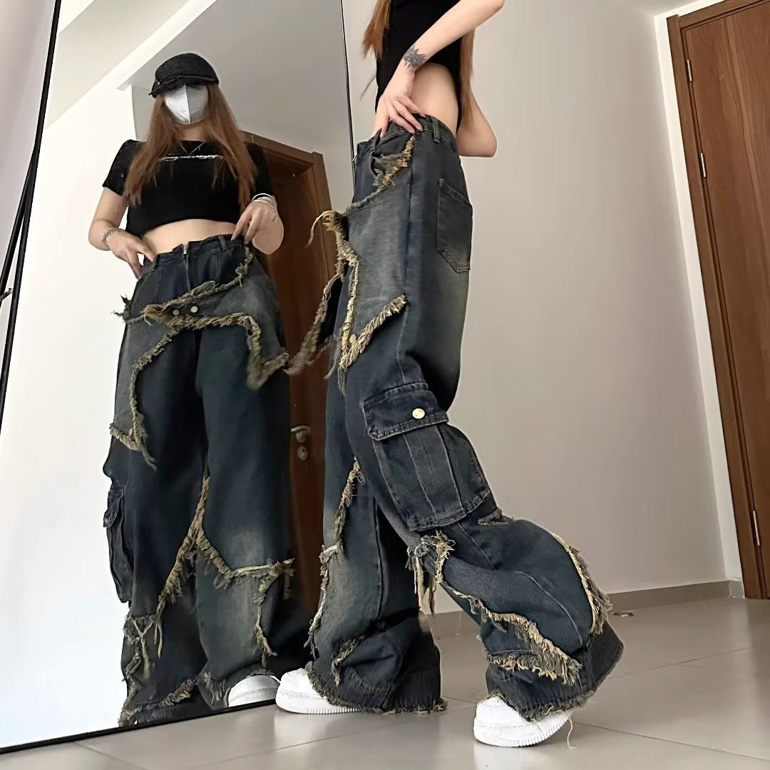 2025 Chic Gothic Pockets Zippe - Street Fashion Trend 2025 ulasan dan harga
