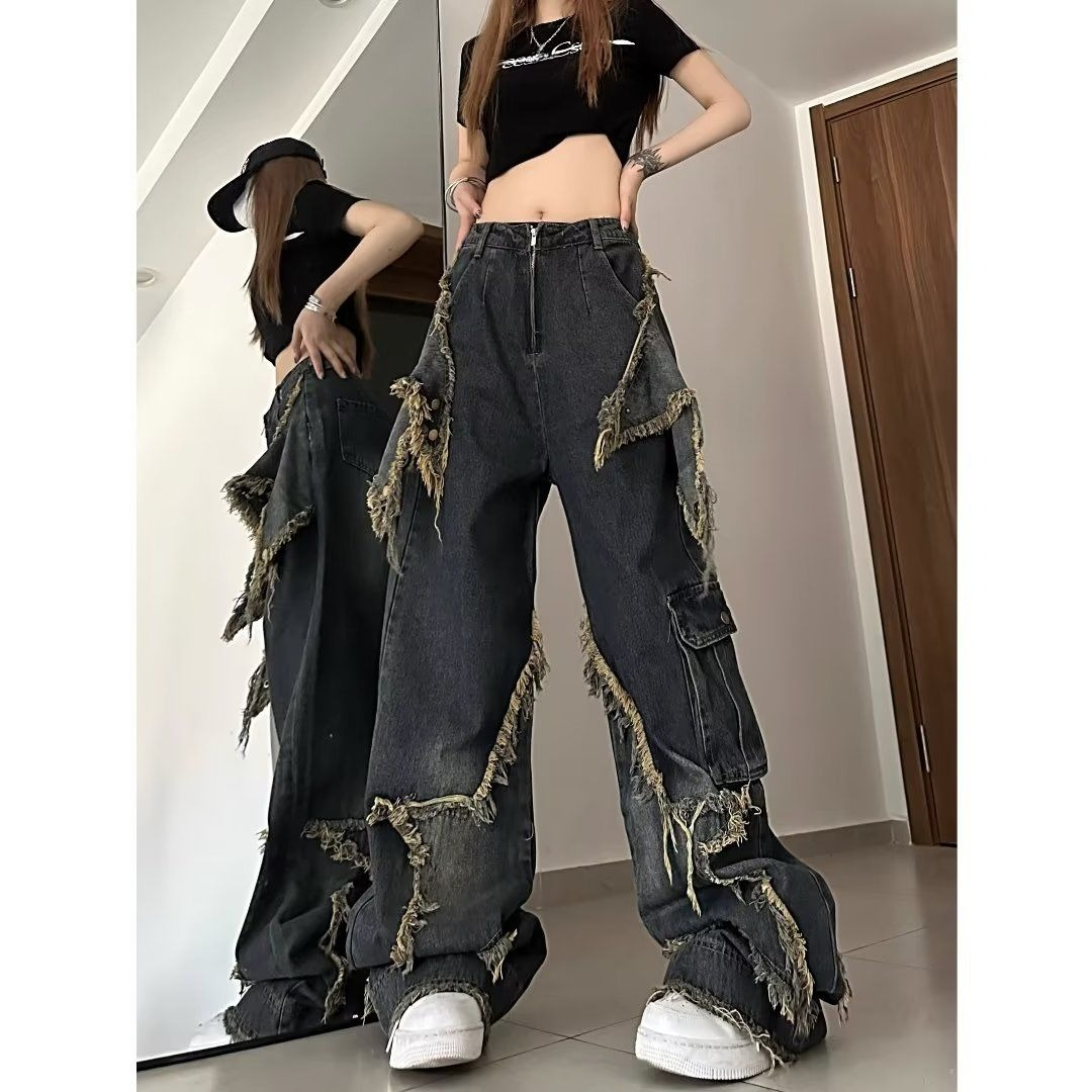 2025 Chic Gothic Pockets Zippe - Street Fashion Trend 2025 ulasan dan harga