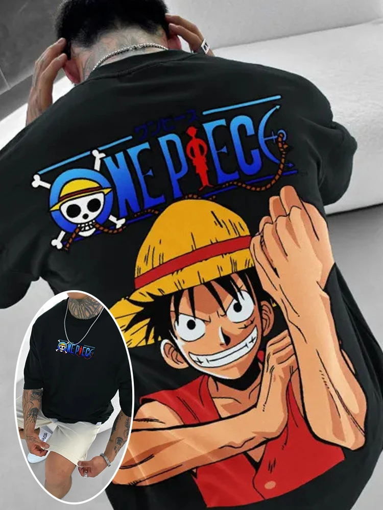 ONE PIECE Luffy Zoro 2025 Summ - Street Fashion Trend 2025 ulasan dan harga