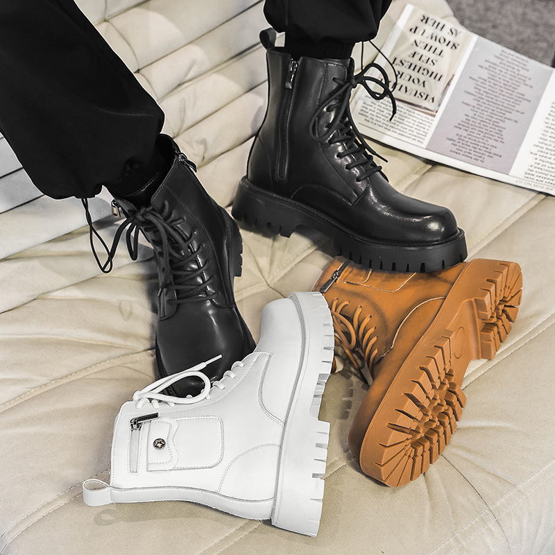 2025 Trend Men Boots Sneakers  - Street Fashion Trend 2025 ulasan dan harga