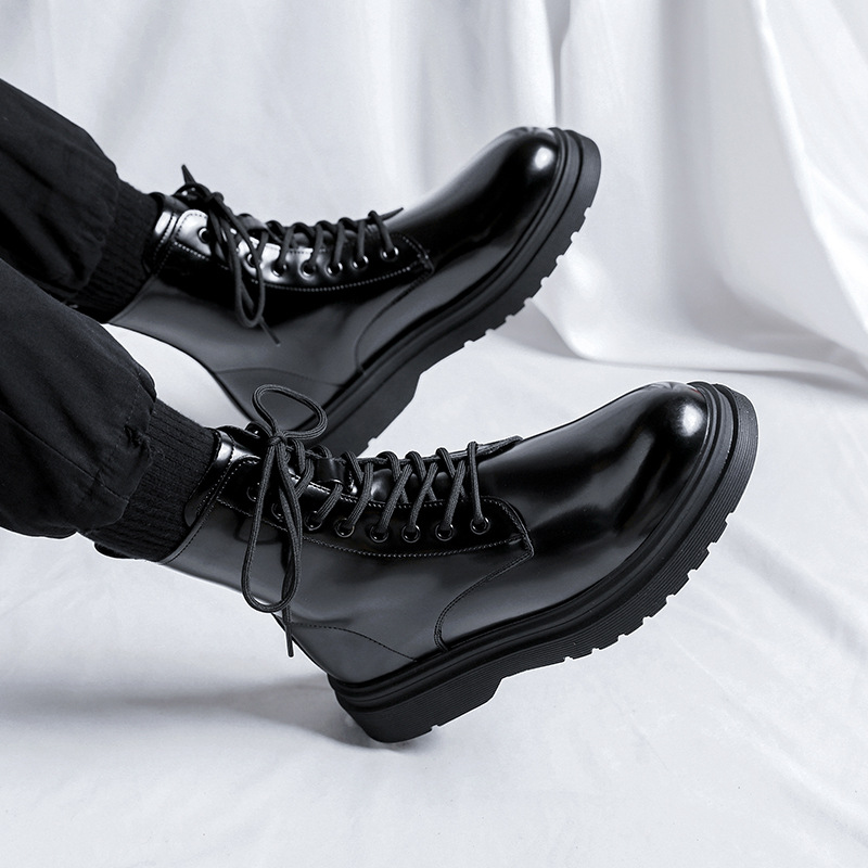 men fashion platform boots bla - Street Fashion Dress ulasan dan harga