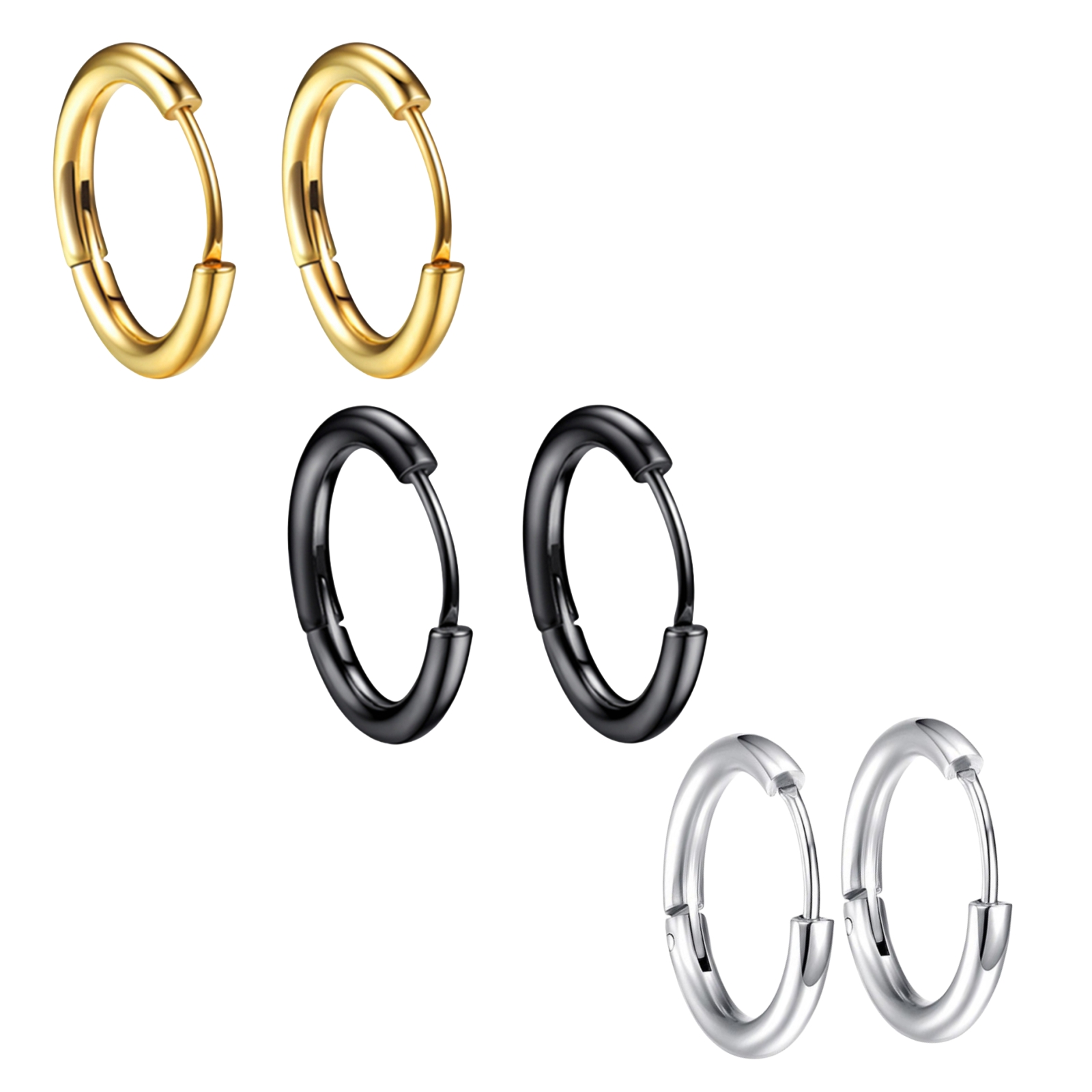 1 Pair Punk Statement Hip Pop  - Street Fashion Trend 2025 ulasan dan harga