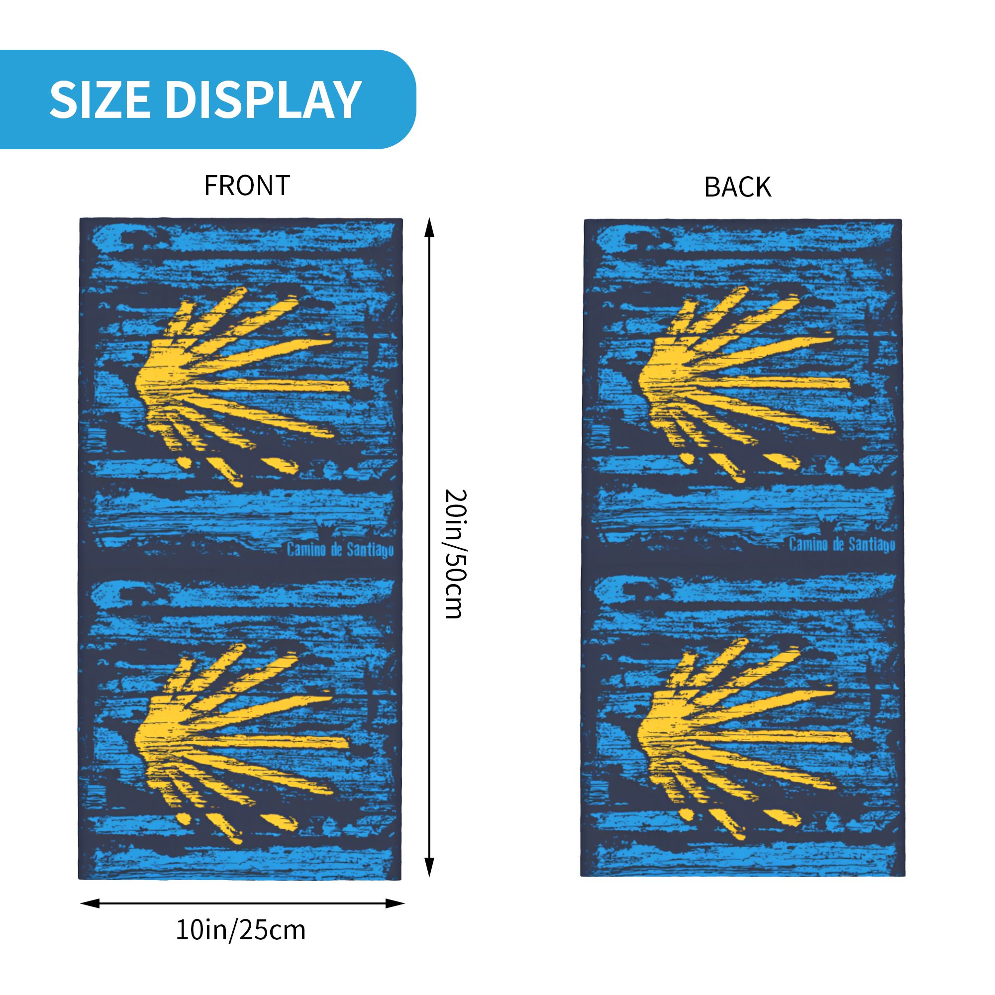 Camino de Santiago Hiking Band - Bandana Multi Way ulasan dan harga
