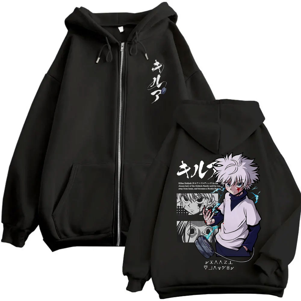 Anime Hunter X Hunter Zipper H - Street Fashion Jacket Men ulasan dan harga
