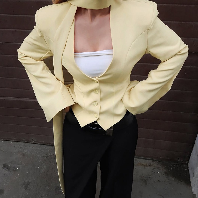 Tuularose Women Fashion Blazer - Street Fashion Jacket Men ulasan dan harga