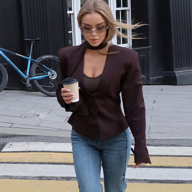 Tuularose Women Fashion Blazer - Street Fashion Jacket Men ulasan dan harga