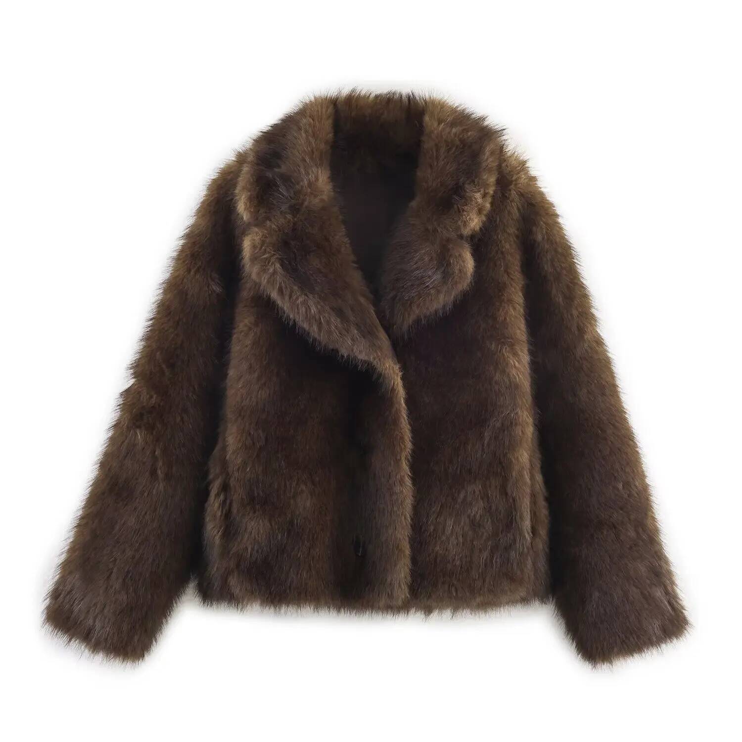 Double-Sided Artificial Fur Ef - Street Fashion Taiwan ulasan dan harga