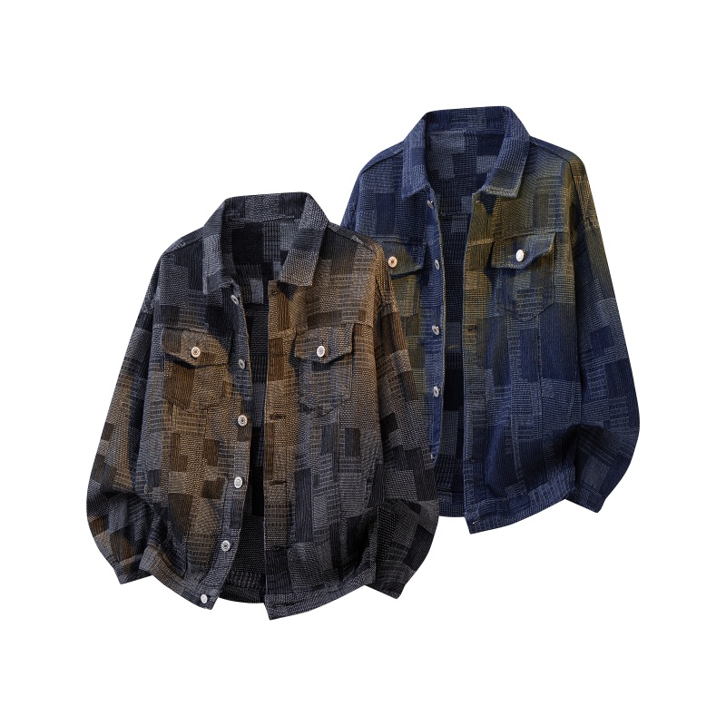2026 Spring Men Washed Denim J - Street Fashion Jacket Men ulasan dan harga