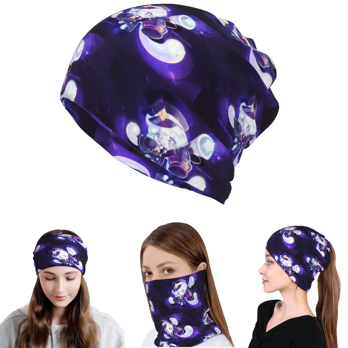 Milky Way Cookie Run Kingdom G - Bandana Multi Way ulasan dan harga