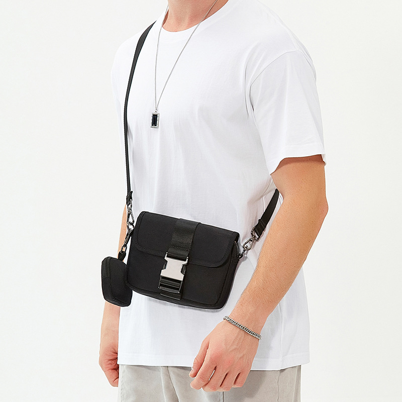 Men's Crossbody Phone Bag, Fas - Street Fashion Youth ulasan dan harga