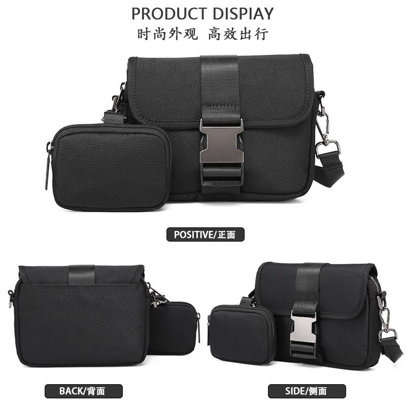 Men's Crossbody Phone Bag, Fas - Street Fashion Youth ulasan dan harga