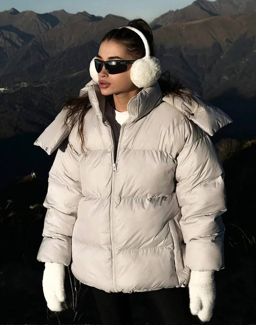 Winter Warm Down Women Fashion - Street Fashion Taiwan ulasan dan harga