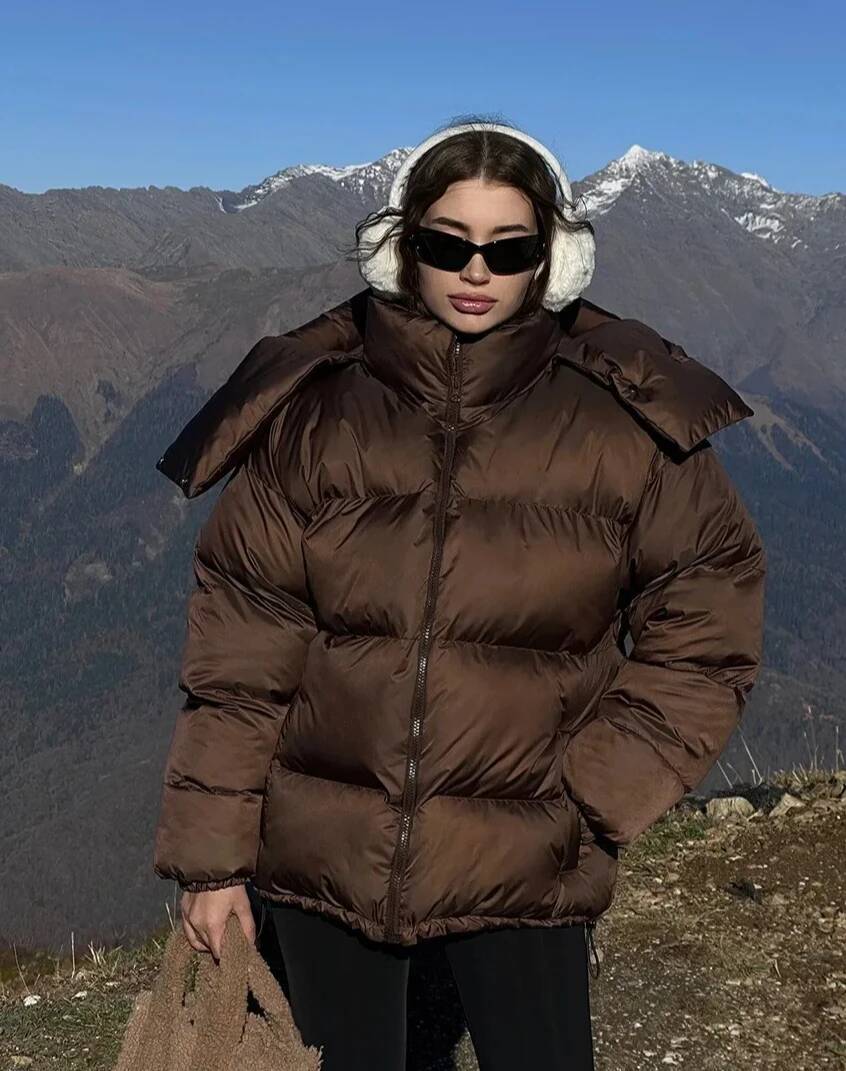 Winter Warm Down Women Fashion - Street Fashion Taiwan ulasan dan harga