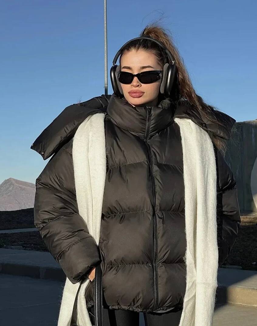 Winter Warm Down Women Fashion - Street Fashion Taiwan ulasan dan harga