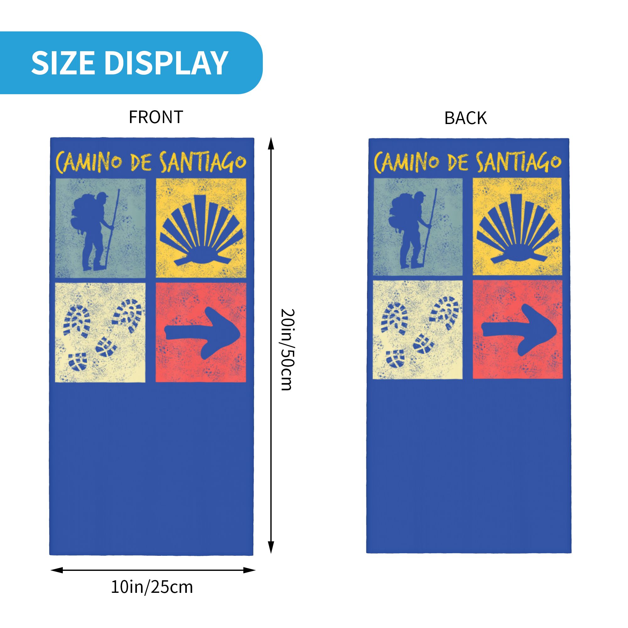Camino de Santiago Way of St J - Bandana Multi Way ulasan dan harga