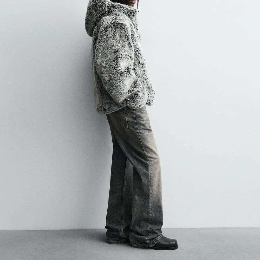 Winter New Faux Fur Long-Sleev - Street Fashion Taiwan ulasan dan harga