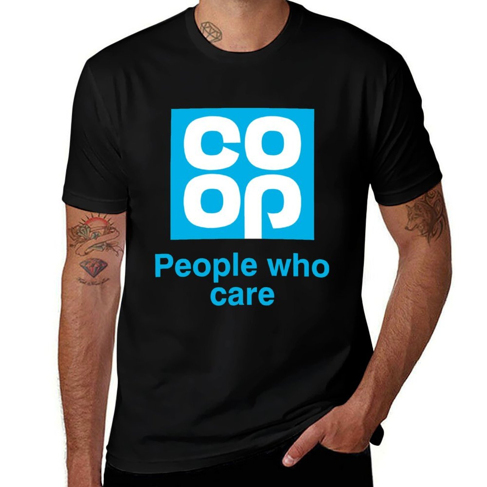 Co-op people who care T-Shirt  - Street Fashion Co ulasan dan harga