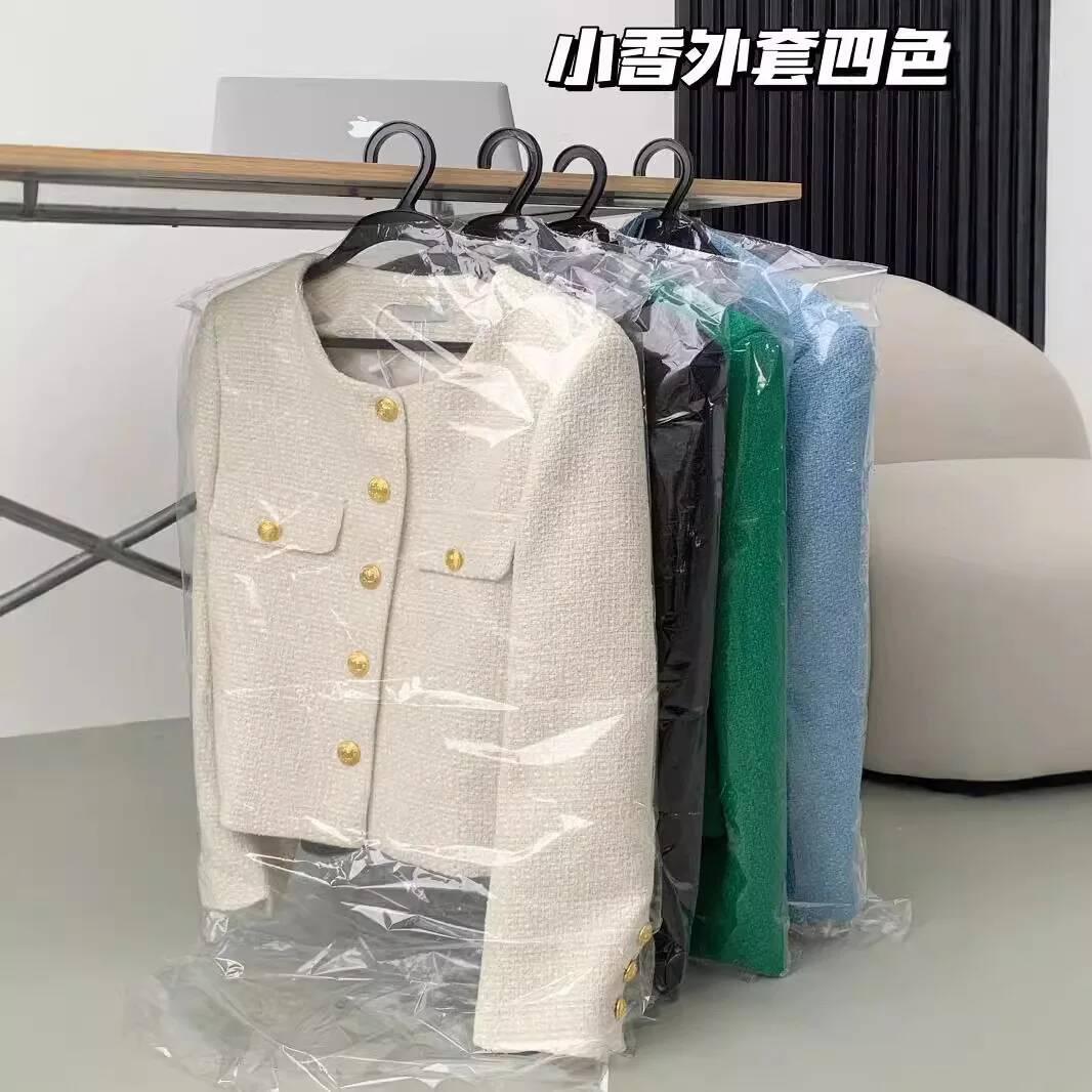 Fashion Fringed Plaid Tweed Ja - Street Fashion Taiwan ulasan dan harga